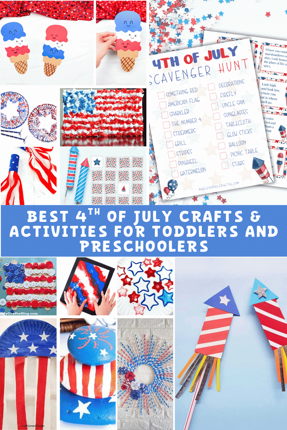46+ Fun & Easy 4th of July Activities and Crafts for Toddlers - Marley ...
