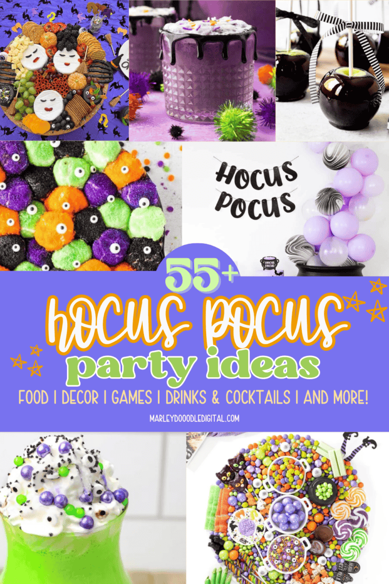 BEST Hocus Pocus Halloween Party Ideas - Food Decor & More! - Marley ...