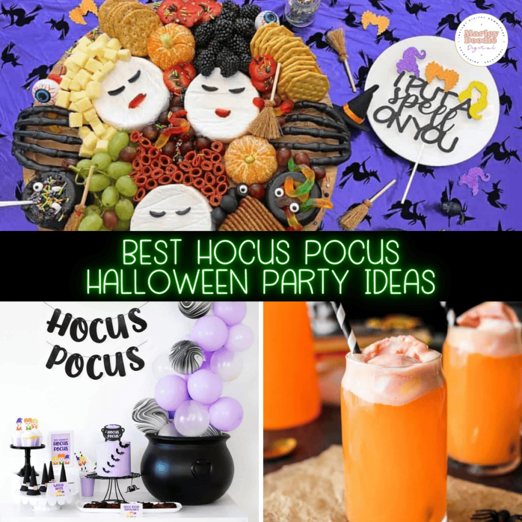 BEST Hocus Pocus Halloween Party Ideas - Food Decor & More! - Marley ...