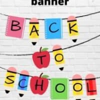 Image for Printable Back to School Banner and Questionnaire