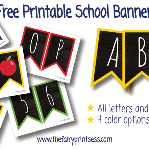 Image for School Banner - Welcome Back To School Free Printable