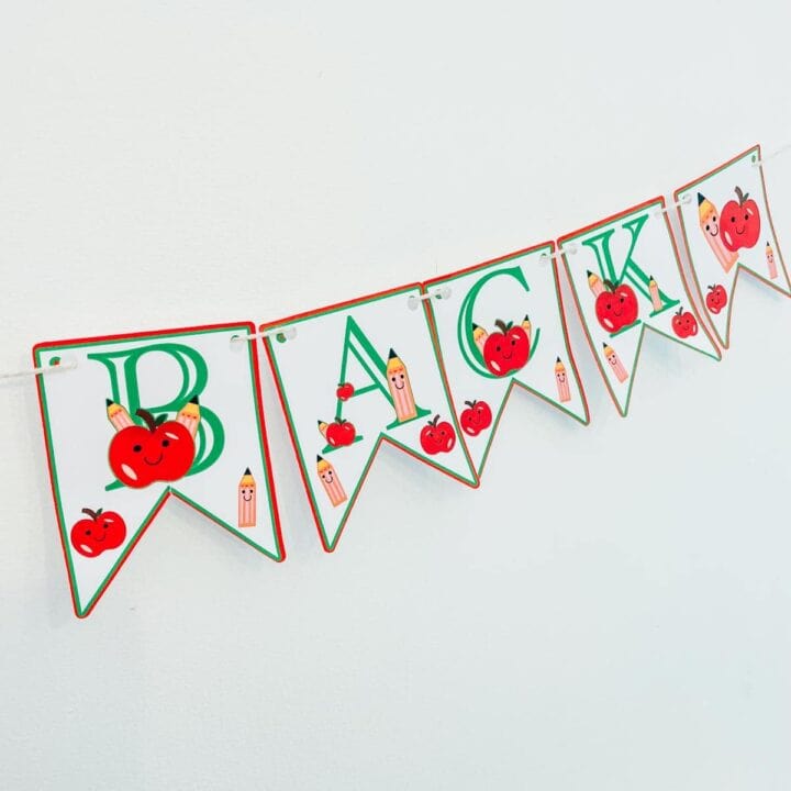 Image for Free Printable Welcome Back Teacher Banner
