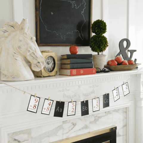 Image for Printable Back-to-School Banner