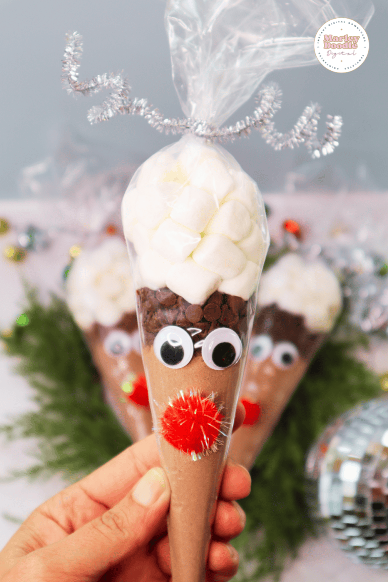 36 Cheap & Easy Christmas Crafts for Kids - Marley Doodle Digital