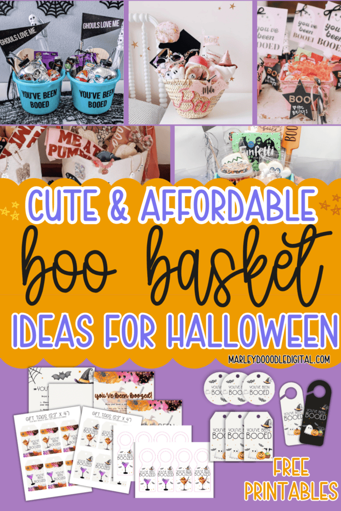 28+ Amazing Boo Basket Ideas for Halloween + Free Printables - Marley ...
