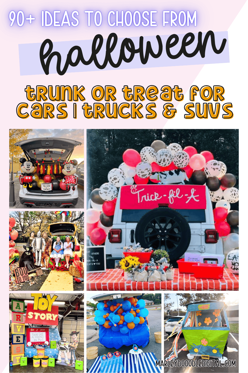 94 Festive Trunk or Treat Ideas for Cars, Trucks, & SUVs! - Marley ...