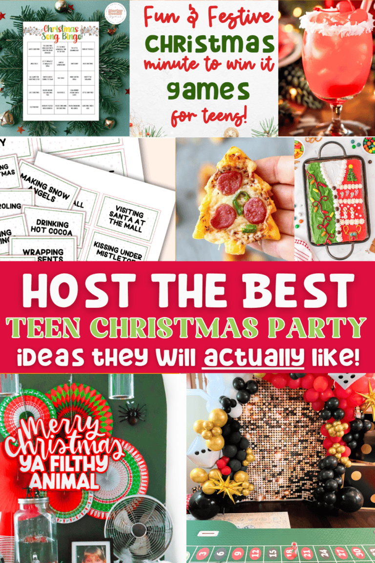 37+ Fun Christmas Party Ideas for Teens (Games, Food, + More!) - Marley