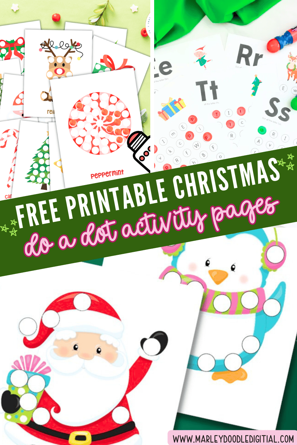 51 Free Christmas Dot Marker Printables - Best Christmas Dot Marker Printables 