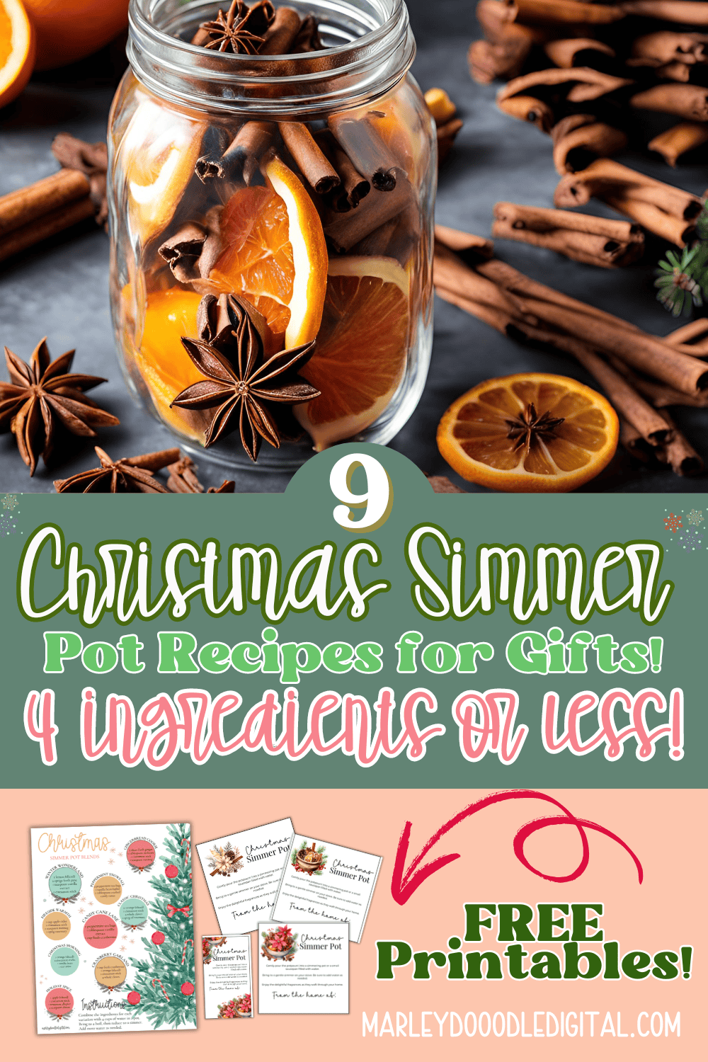 9 Christmas Simmer Pot Recipes That Smell Amazing - Free Printables ...