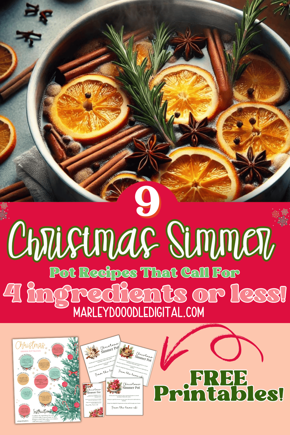 9 Christmas Simmer Pot Recipes That Smell Amazing - Free Printables ...