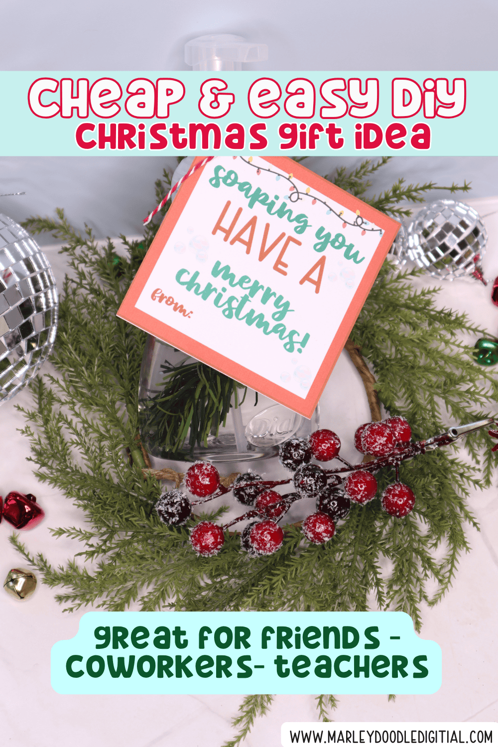 Soaping You Have a Merry Christmas ( Easy Gift+Free Printables ...
