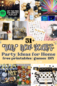 51+ NYE Party Ideas You Don't Want to Miss! - Marley Doodle Digital
