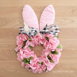 21 Dollar Tree Bunny Wreath Ideas That are Cute, Cheap, & Easy ...
