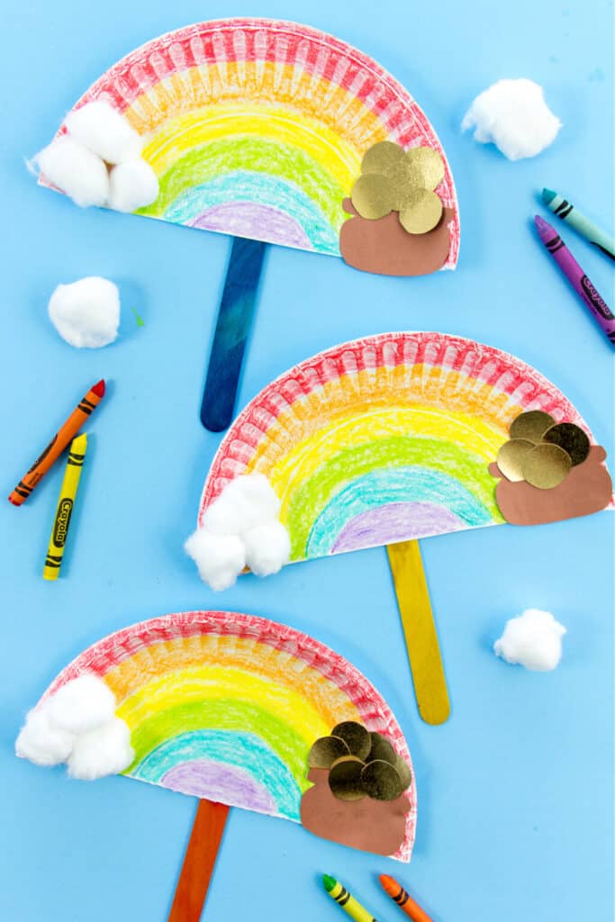 21 Fun and Easy St. Patrick's Day Rainbow Crafts for Kids - Marley ...
