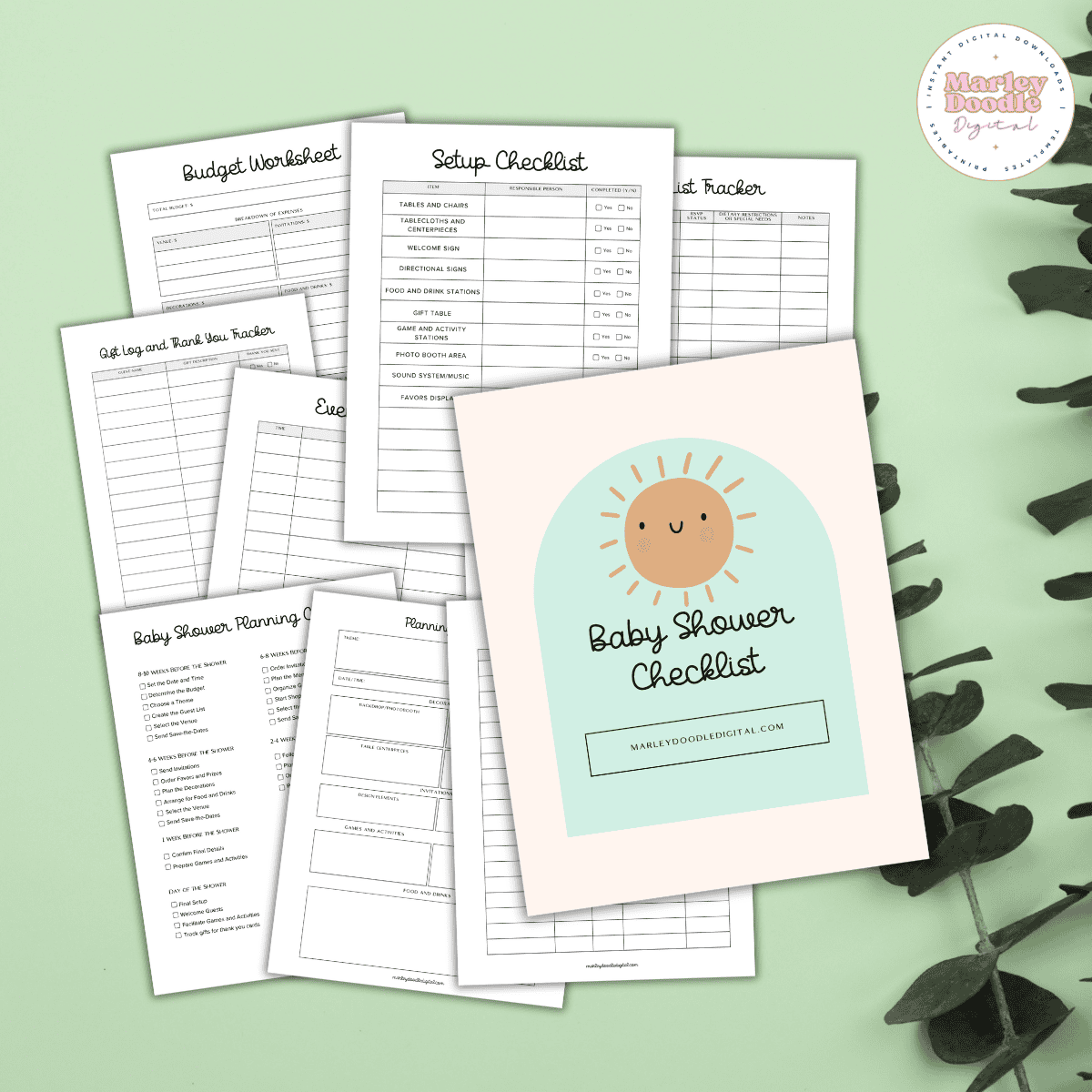 How to Plan the Perfect Baby Shower (Free Printable Checklist & Planner!)