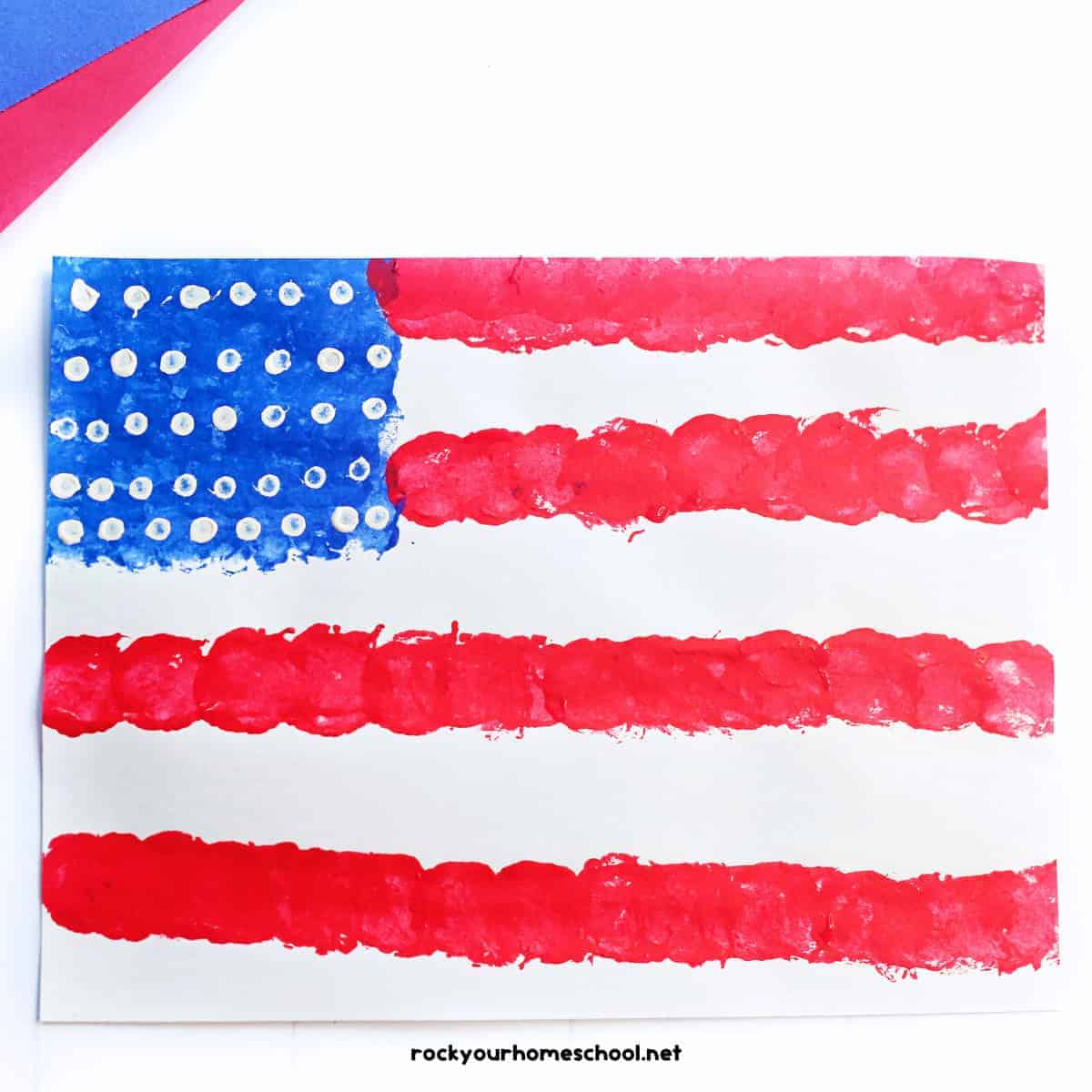 American Flag Craft