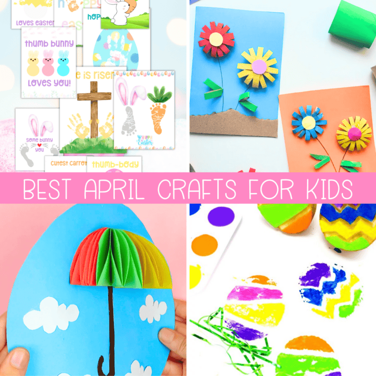 26 Fun and Festive April Crafts for Kids