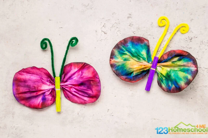 Chromatography Butterflies