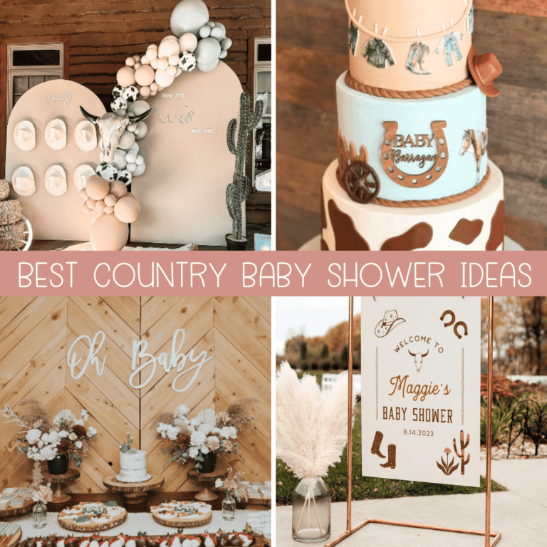 29+ Stunning Rustic Country Baby Shower Ideas