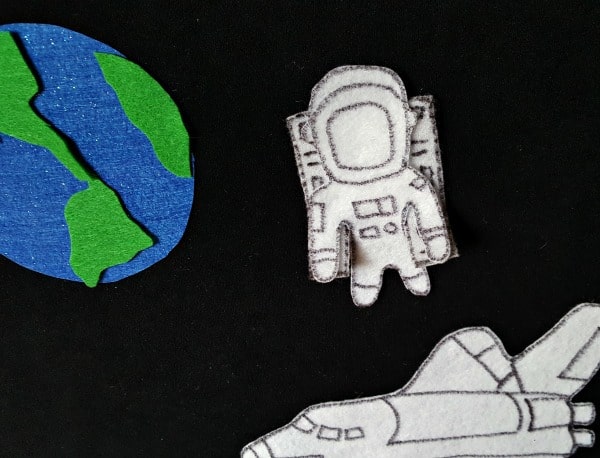DIY Space Felt Board