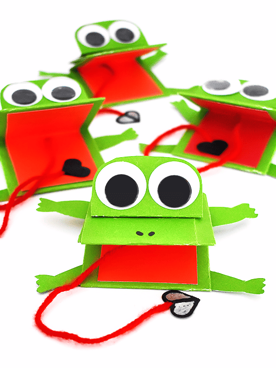 Fly Catching Frog Hand Puppet