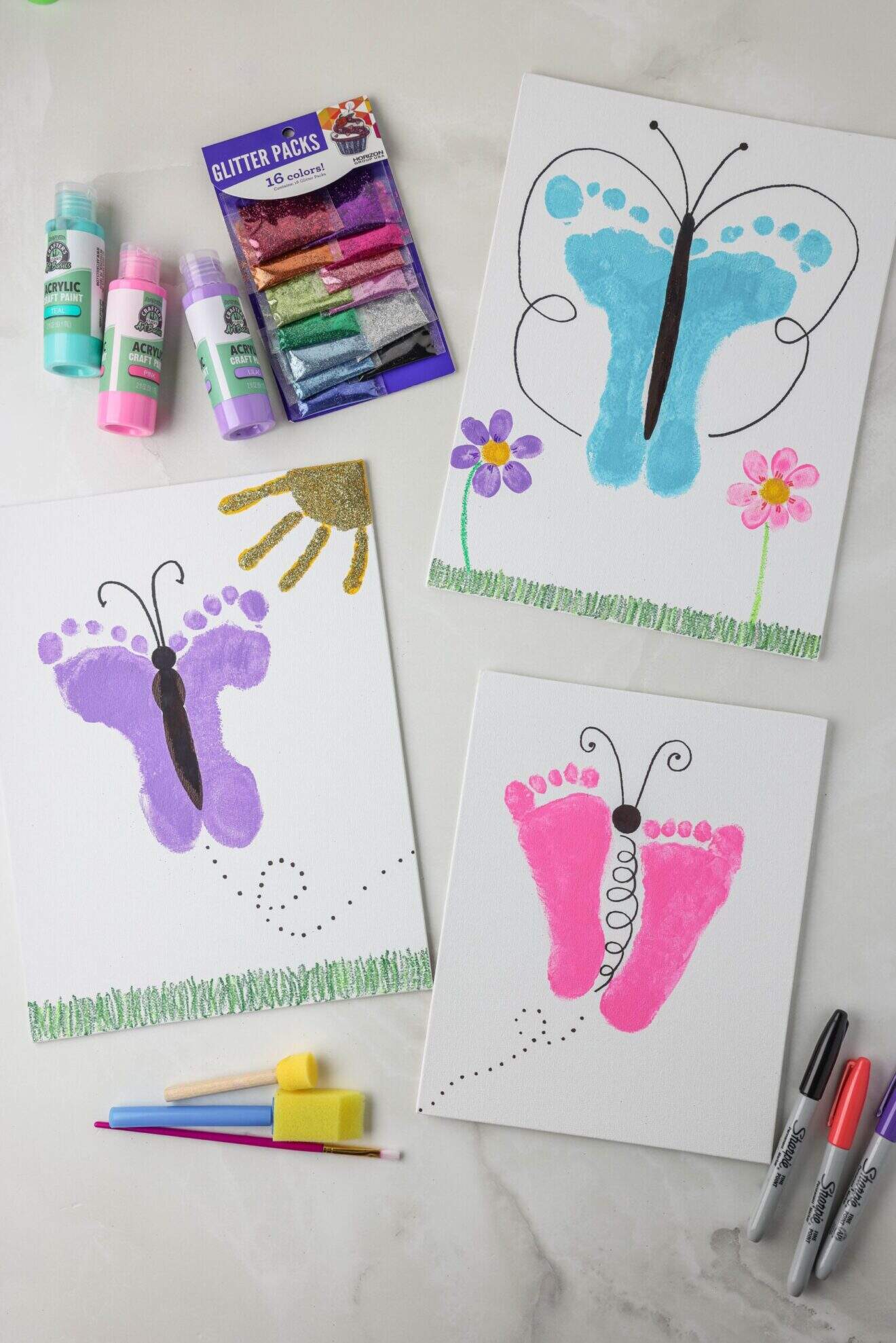 21+ Easy and Fun Butterfly Crafts for Kids - Marley Doodle Digital