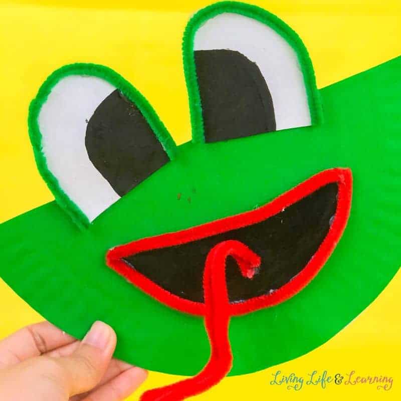 Paper Plate Frog Craft