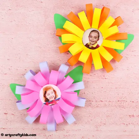 Photo Flower Card