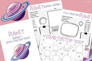 19+ Easy and Fun Planet Crafts for Kids - Marley Doodle Digital