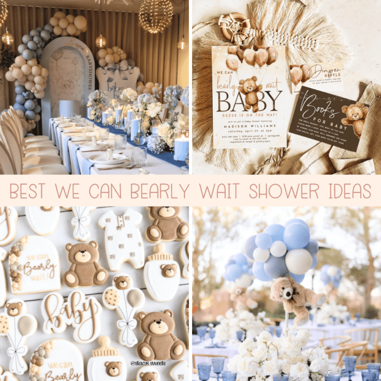 37+ Most Adorable We Can Bearly Wait Baby Shower Ideas