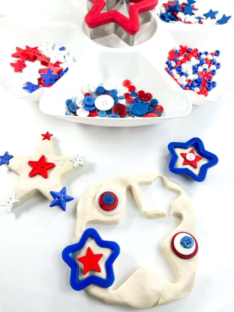4th of July Sensory Bin