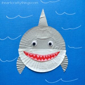 21+ Fun & Easy Shark Week Crafts for Kids - Marley Doodle Digital