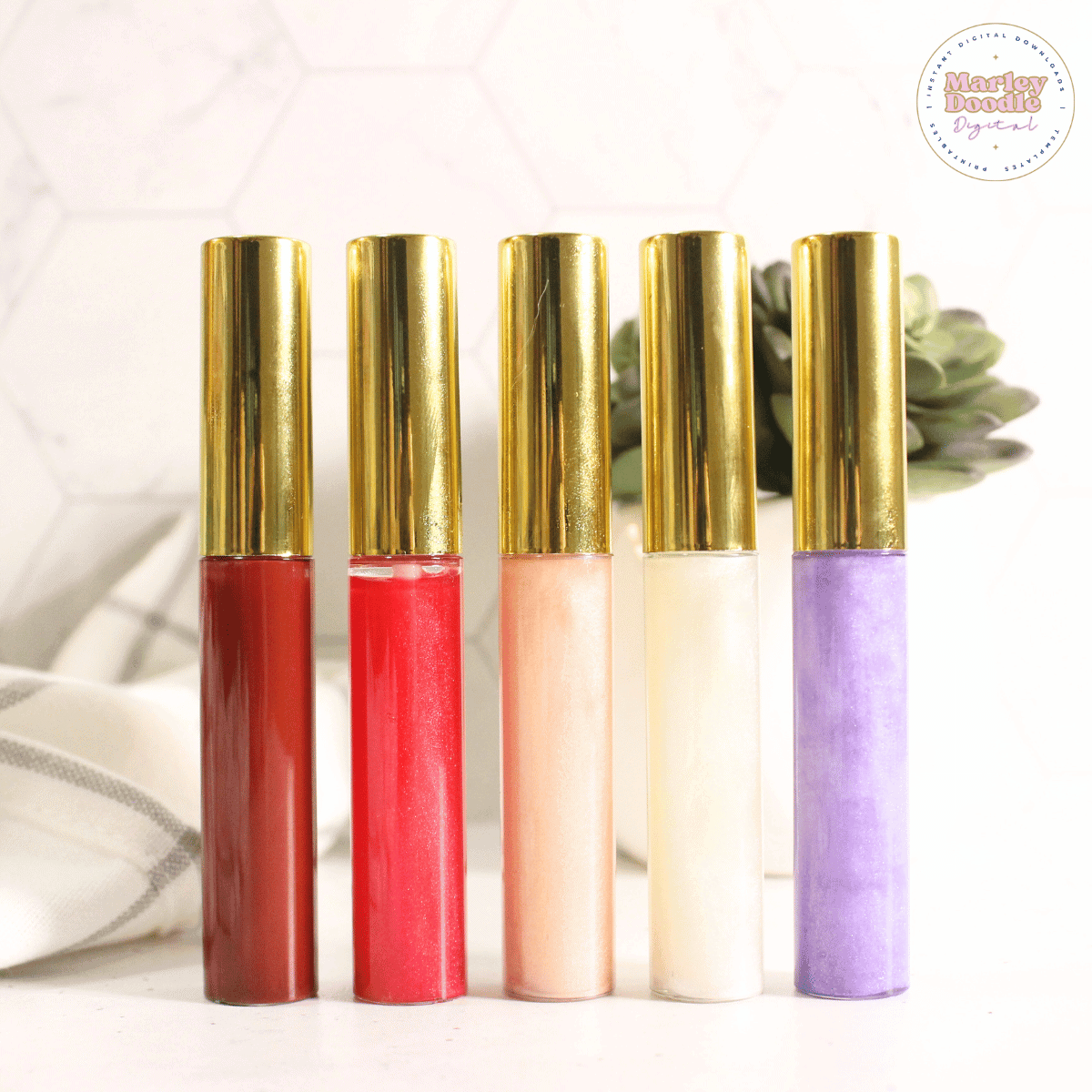 10 Minute Homemade DIY Lip Gloss Recipe