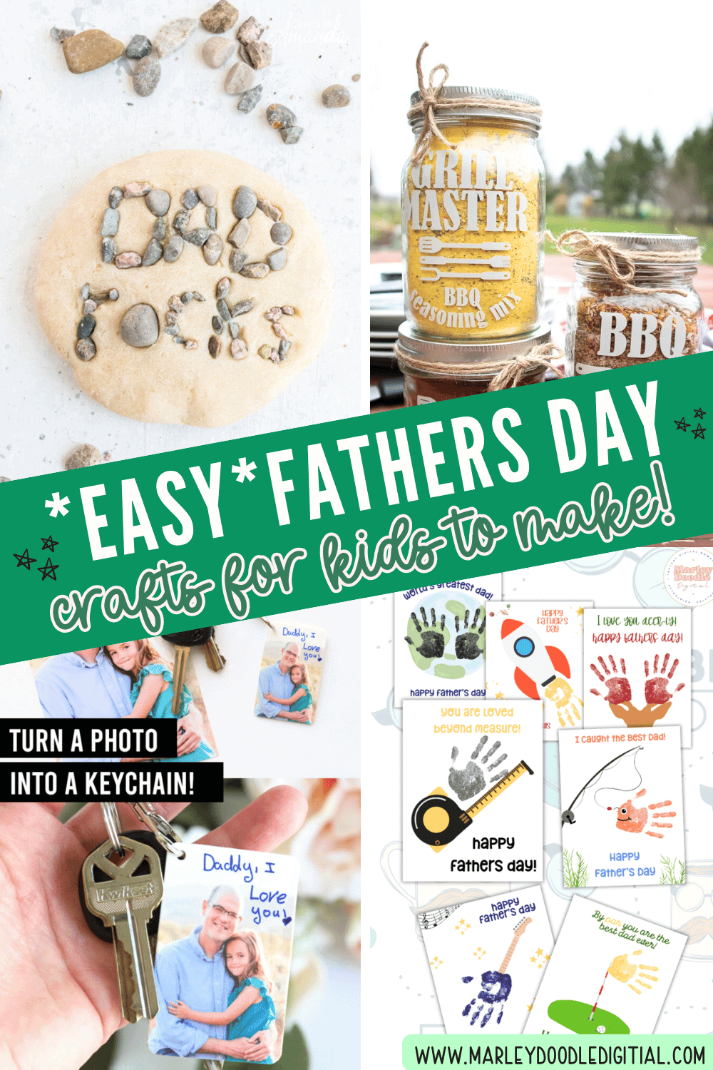 25+ Easy Father's Day Crafts That Dad Will Love! - Marley Doodle Digital