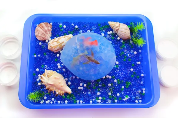 Frozen Ocean Sensory Fun
