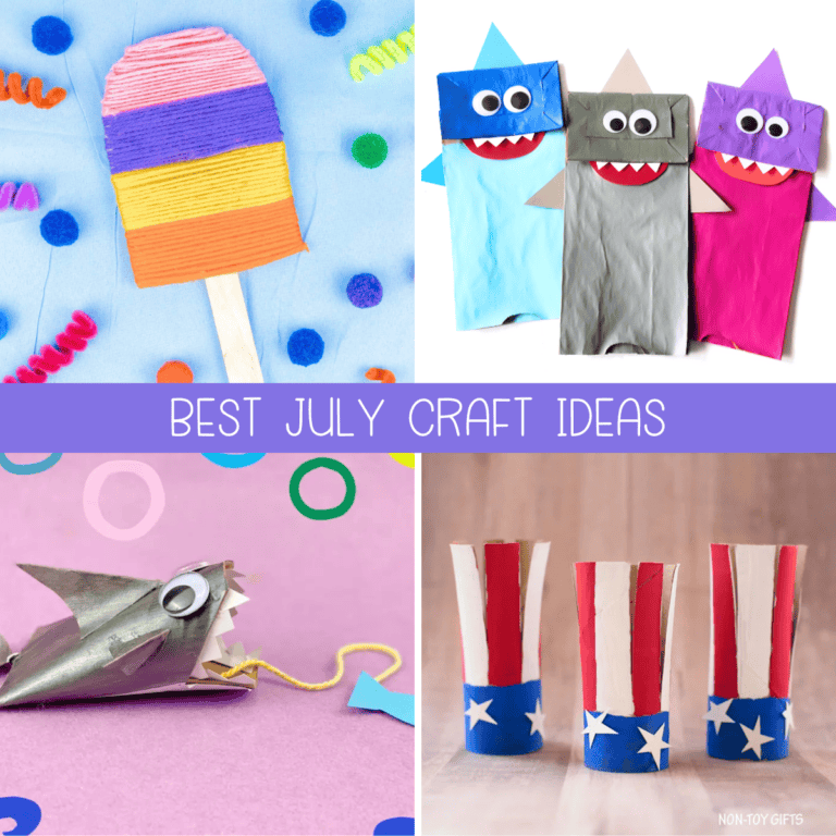 81+ Easy and Fun July Crafts for Kids
