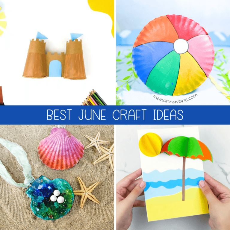 75+ Super Fun June Crafts for Kids