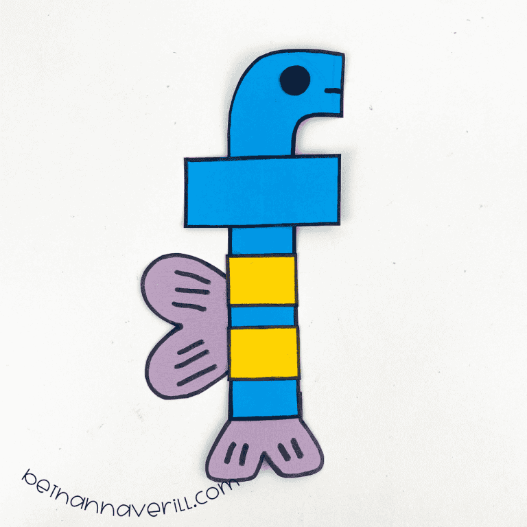 Lowercase f is for Fish Craft