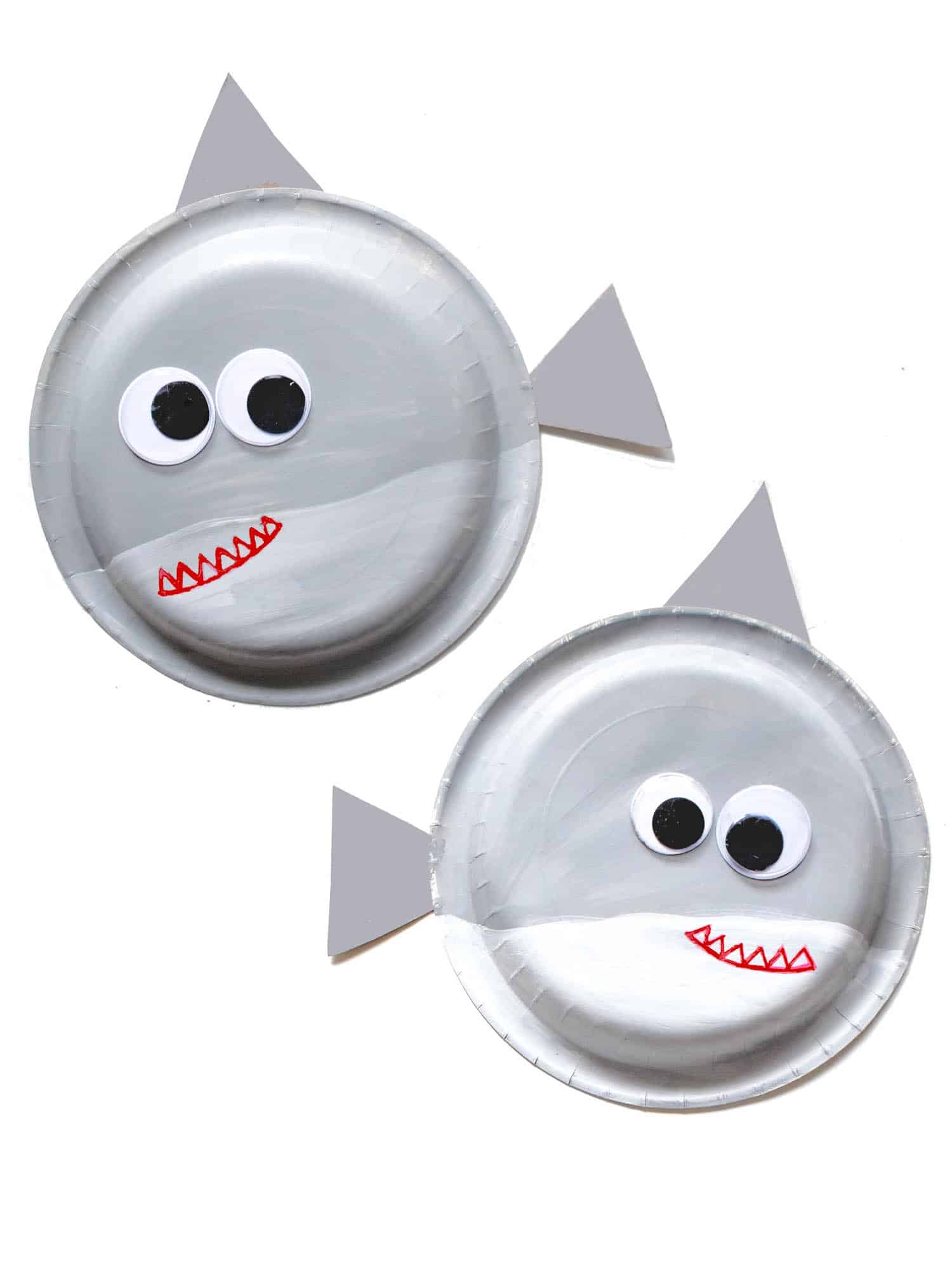Paper Plate Shark Craft