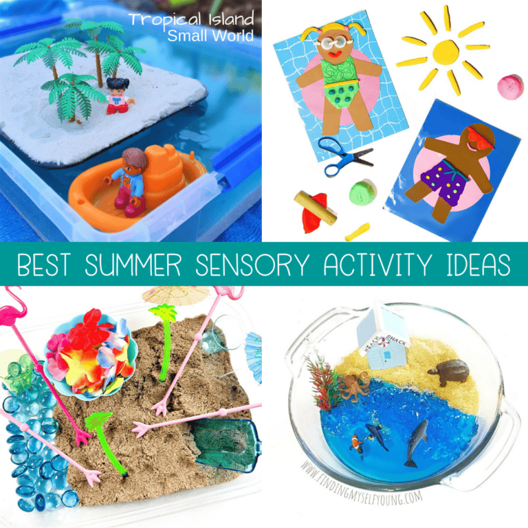 28+ Fun Summer Sensory Bins & Activities for Kids