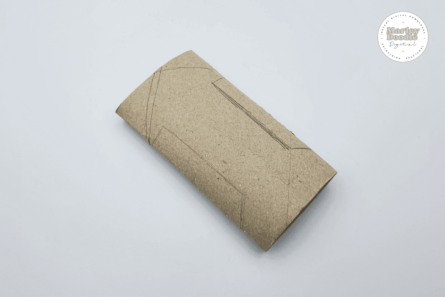 Rocket shape on the toilet paper roll