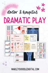 51+ Free Doctor Office Dramatic Play Printables - Marley Doodle Digital