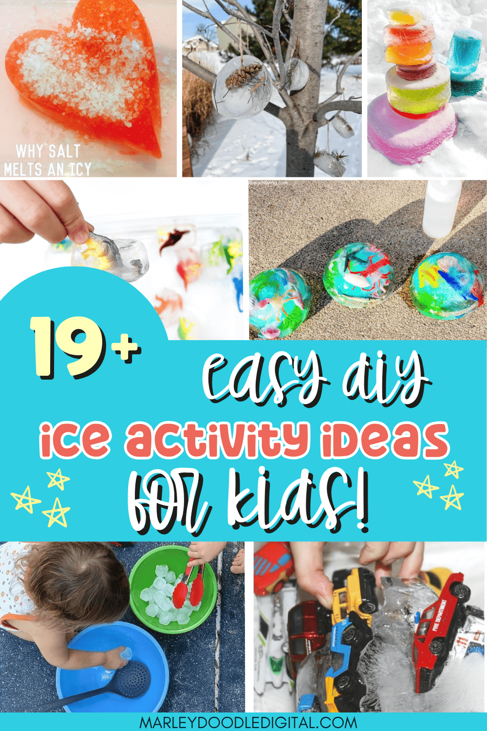 20+ Exciting Ice Activities for Kids & Preschool - Marley Doodle Digital