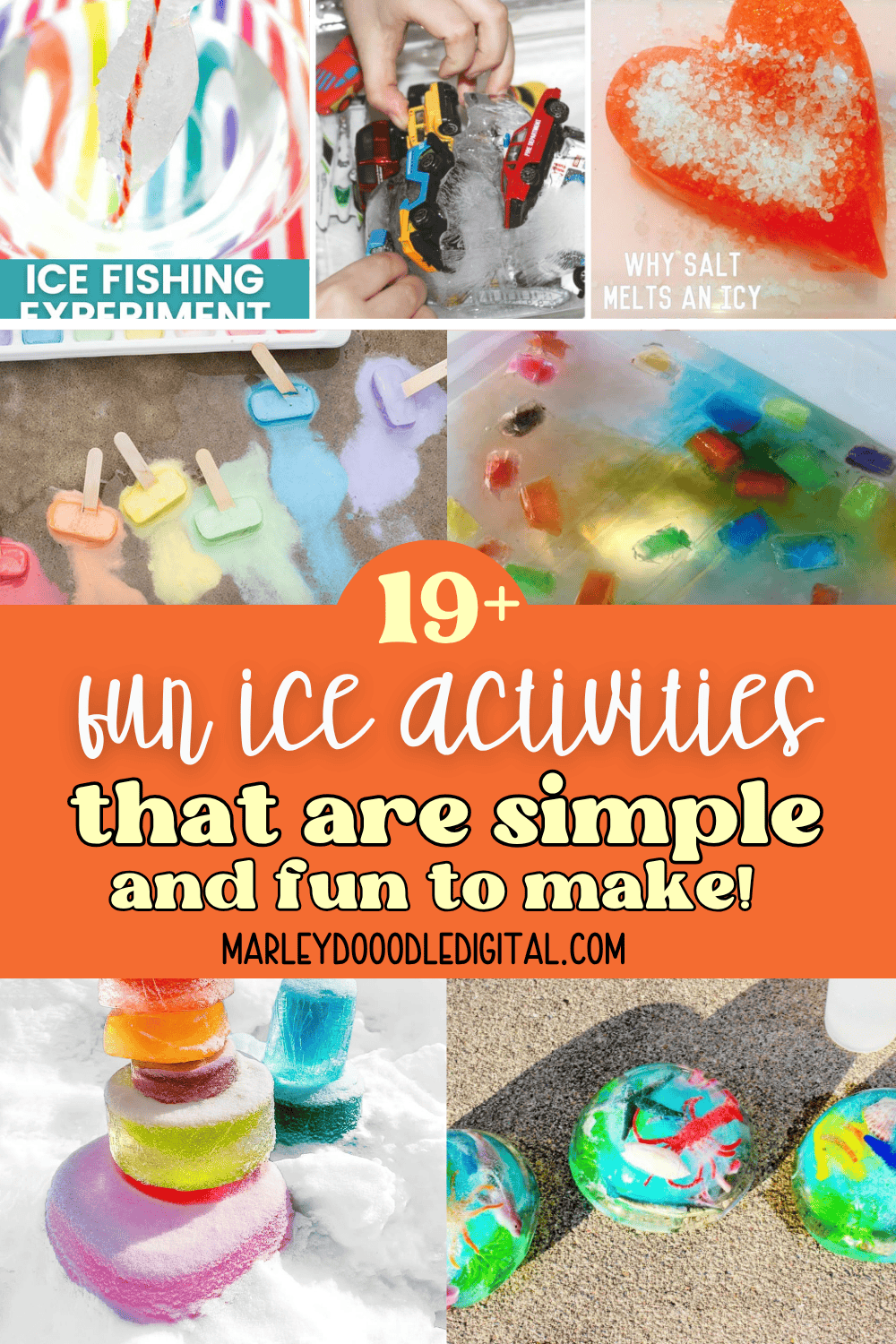 20+ Exciting Ice Activities for Kids & Preschool - Marley Doodle Digital