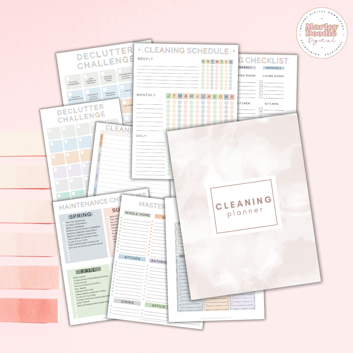 Ultimate Home Cleaning Planner (Free Printables)