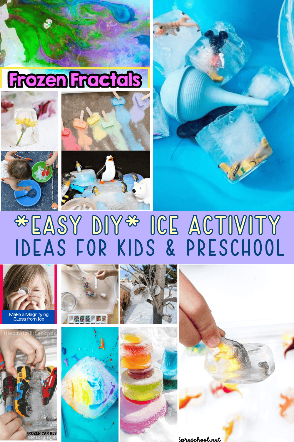 20+ Exciting Ice Activities for Kids & Preschool - Marley Doodle Digital