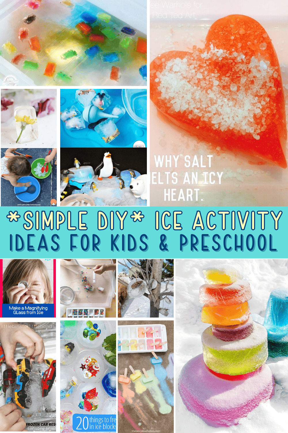20+ Exciting Ice Activities for Kids & Preschool - Marley Doodle Digital