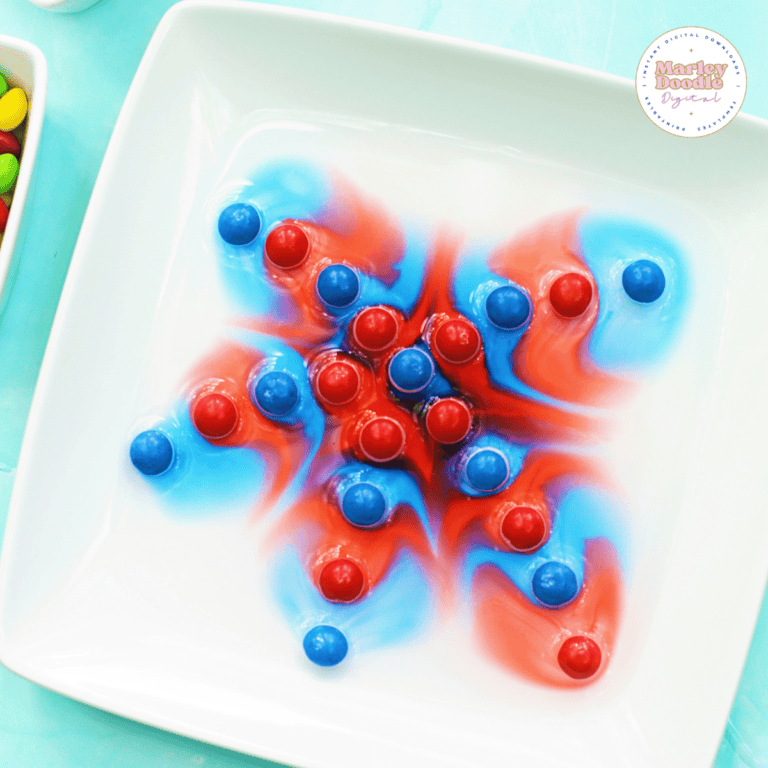 Fun Fireworks Skittle Experiment for Kids