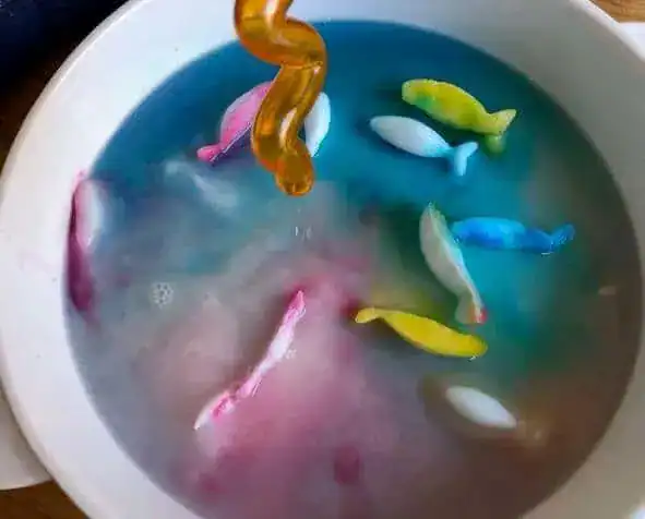 Fizzy Ice Cubes Science Experiment