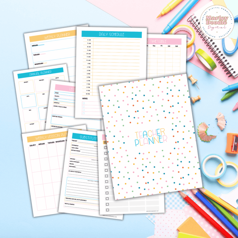 The Ultimate Teacher Planner (Free 91+ pages!)